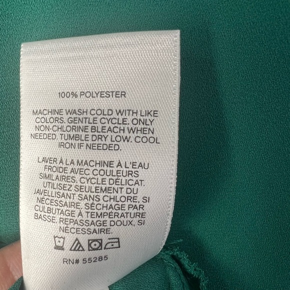 EXPRESS NEW Woman’s Blouse! St Patrick’s Green, Size XS - Picture 8 of 8